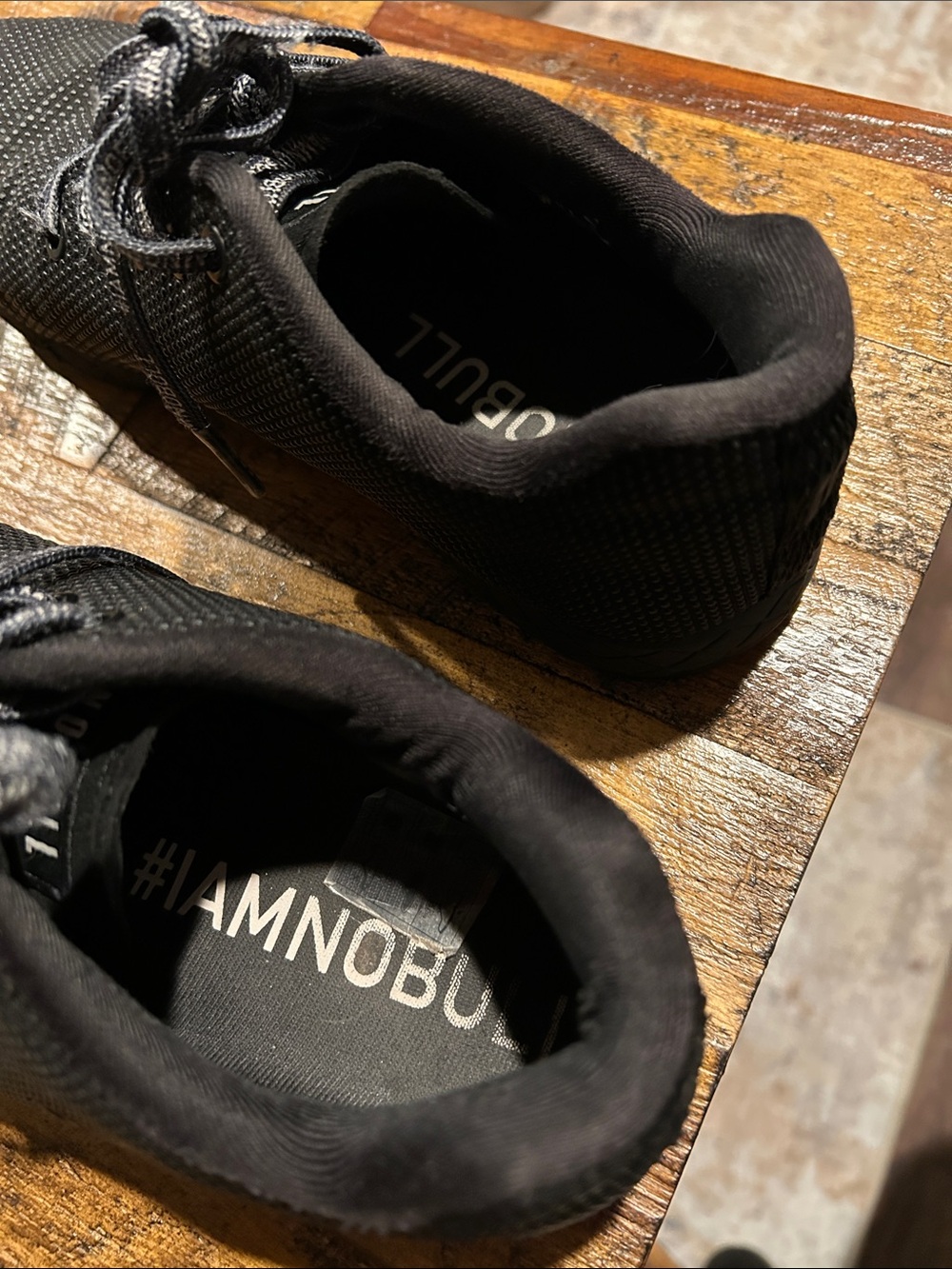 NOBULL unisex Men's 8 women’s 9.5 Outwork Trainer — Black - Picture 10 of 10